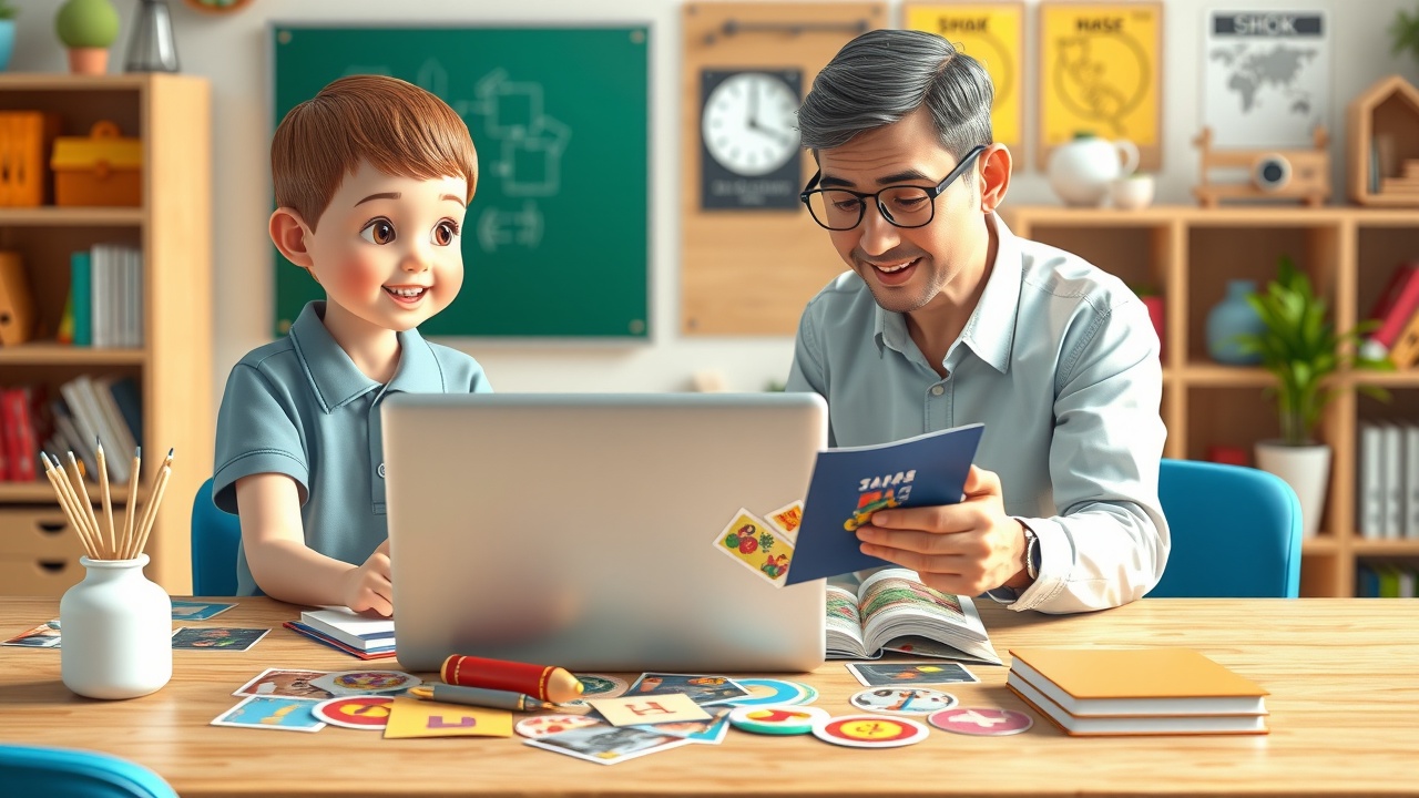 Parent using Grout with child